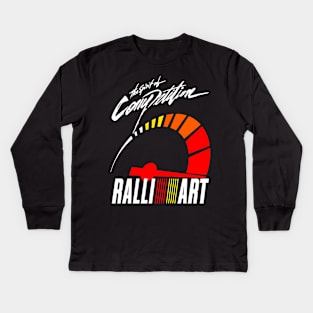 RalliArt Competition Speedometer Kids Long Sleeve T-Shirt